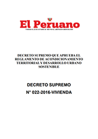 D.S N° 022-2016-VIVIENDA